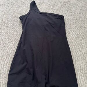 All In Motion Athletic Tennis Black One-Shoulder Dress Size Small